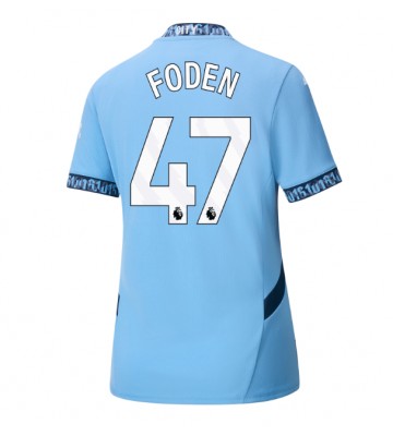 Manchester City Phil Foden #47 Hemmatröja Dam 2024-25 Kortärmad